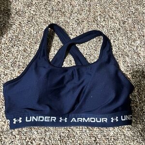 Under Armour Dark Blue Sports Bra